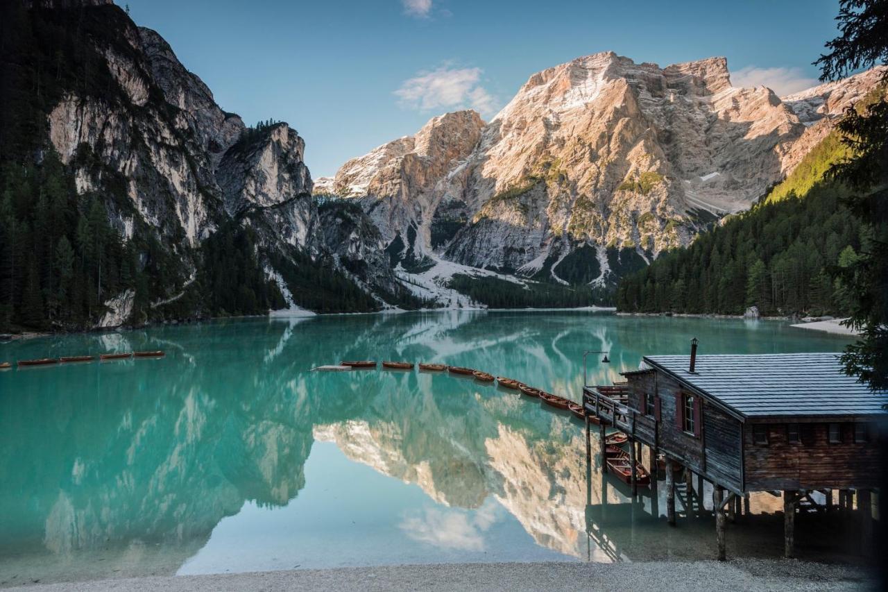 Hotel Hohe Gaisl à Braies  Extérieur photo